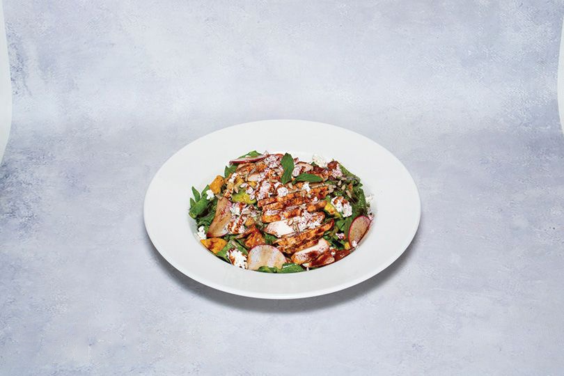 The Buddha Bowl &
Chicken Harissa