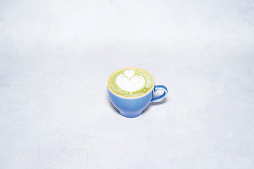 Hot Honey Matcha Latte